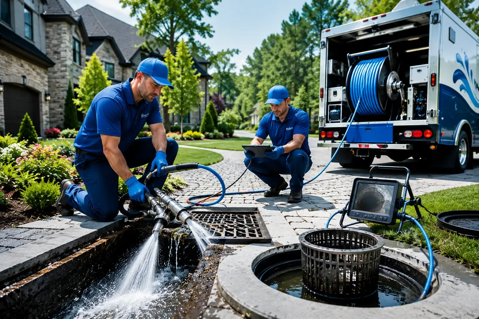 Local outdoor drain cleaning professionals in Wyandotte, OK